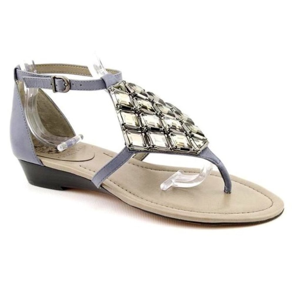 Vince Camuto Gray Jewel Irell Sandals 6 - Picture 2 of 16